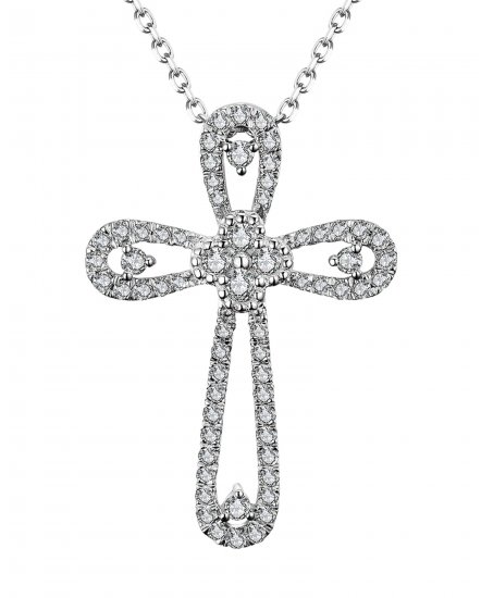 CROSS DIAMOND PENDANT (TP1737)